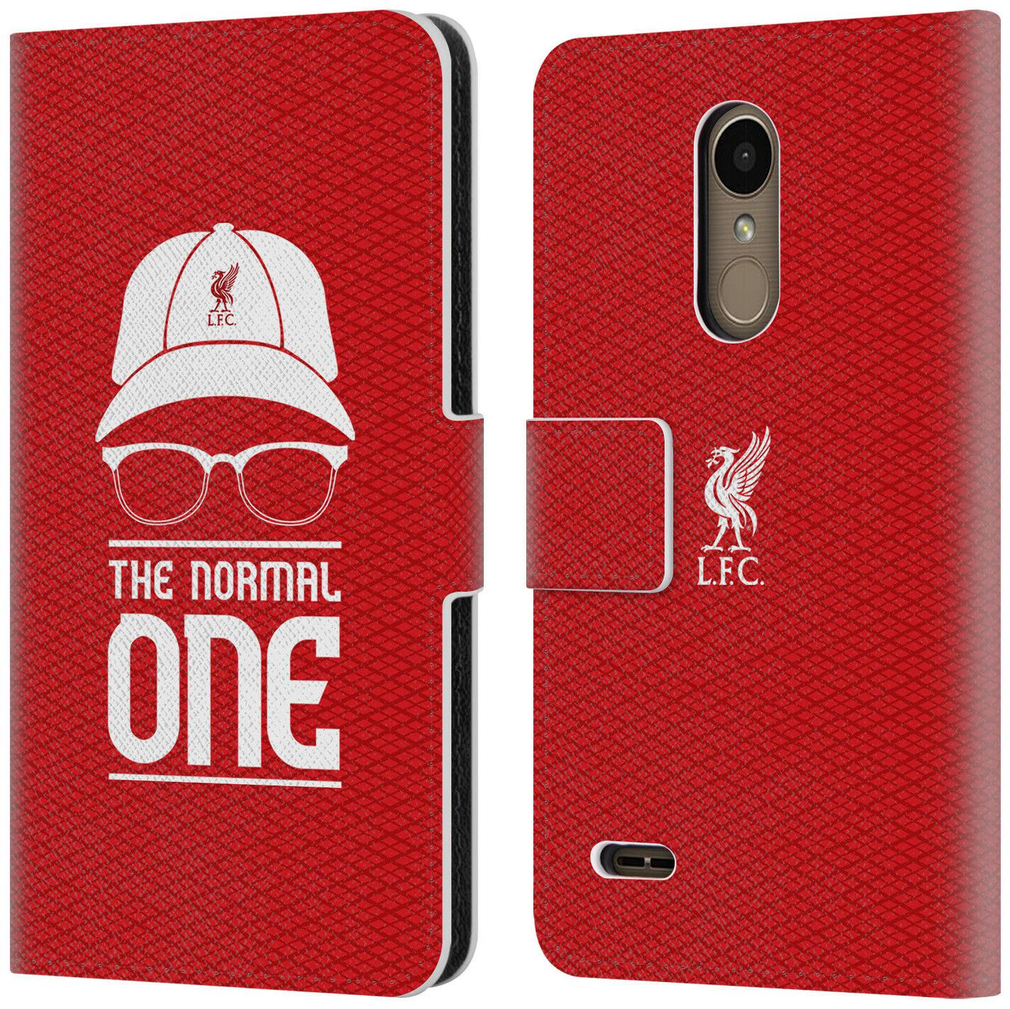 

LIVERPOOL FC LFC KLOPP ICONS PU LEATHER BOOK WALLET CASE COVER FOR LG PHONES 1