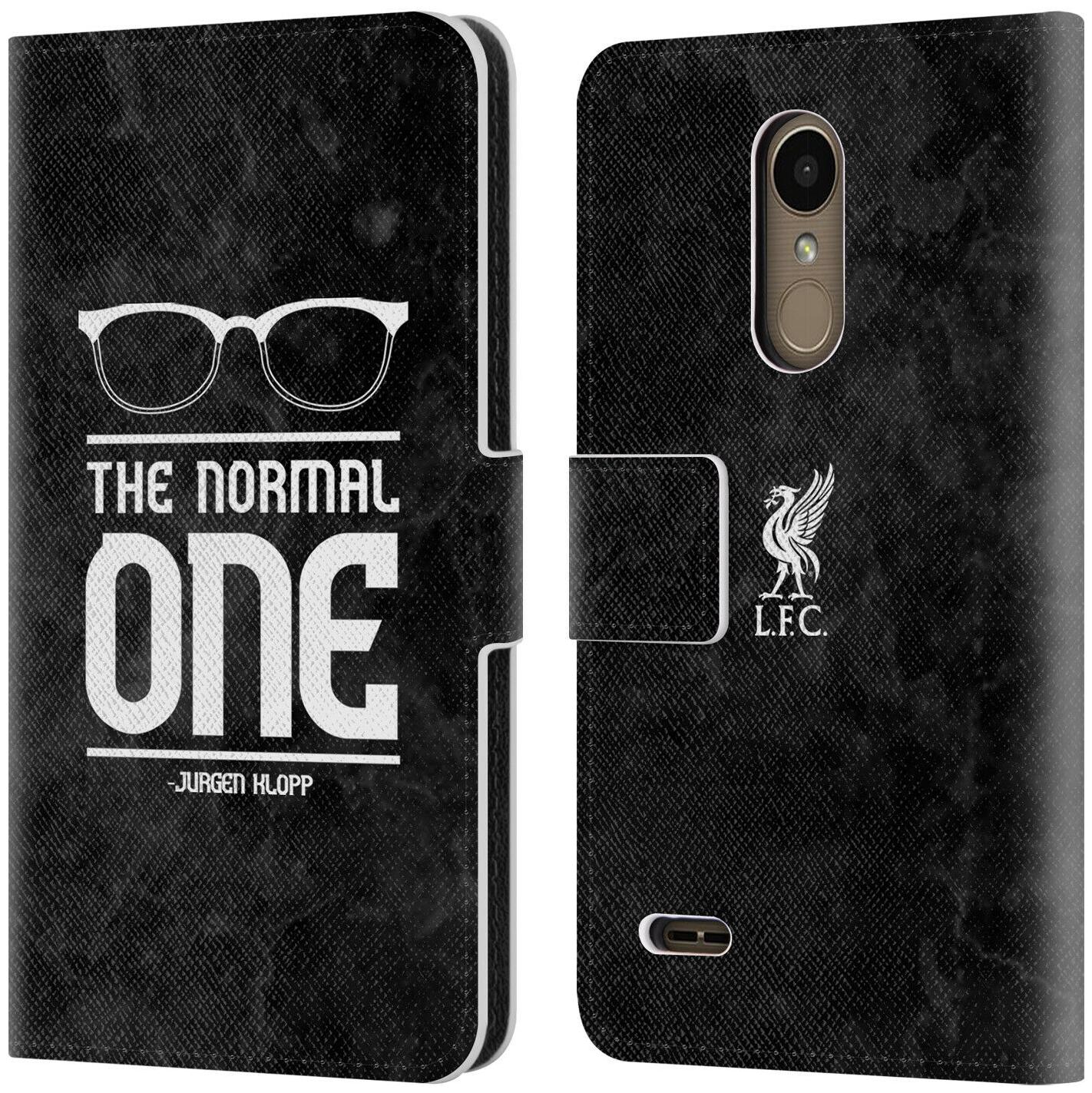 

LIVERPOOL FC LFC KLOPP ICONS PU LEATHER BOOK WALLET CASE COVER FOR LG PHONES 1