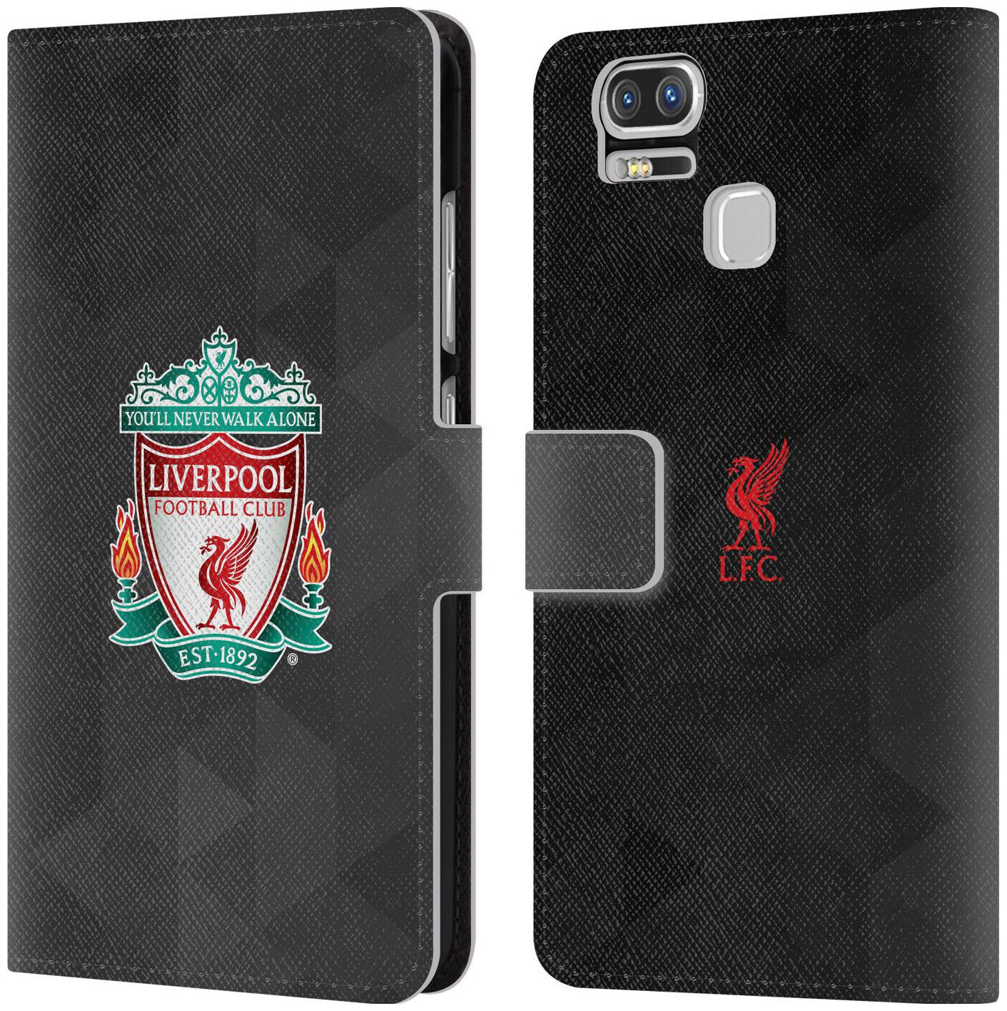

LIVERPOOL FC LFC CREST 1 PU LEATHER BOOK WALLET CASE FOR ASUS ZENFONE PHONES