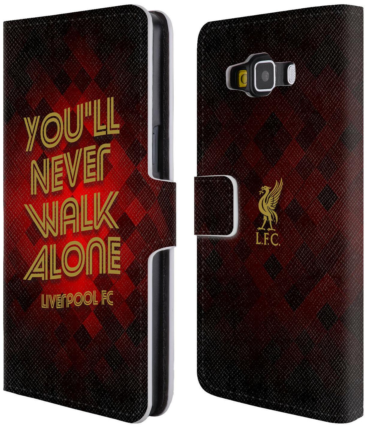 

LIVERPOOL FC LFC LIVER BIRD YNWA PU LEATHER BOOK CASE FOR SAMSUNG PHONES 2