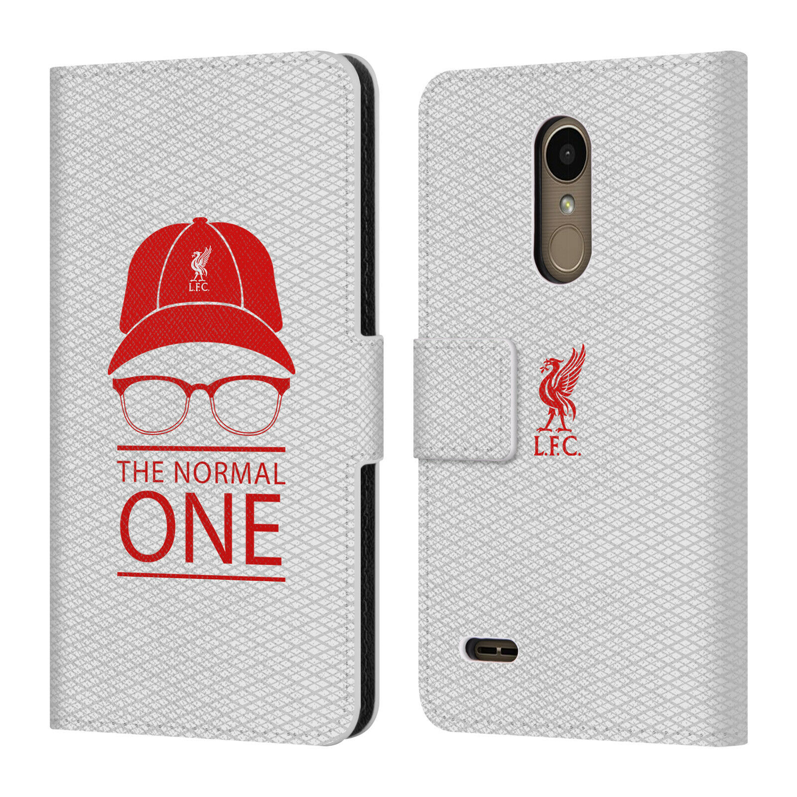 

LIVERPOOL FC LFC KLOPP ICONS PU LEATHER BOOK WALLET CASE COVER FOR LG PHONES 1
