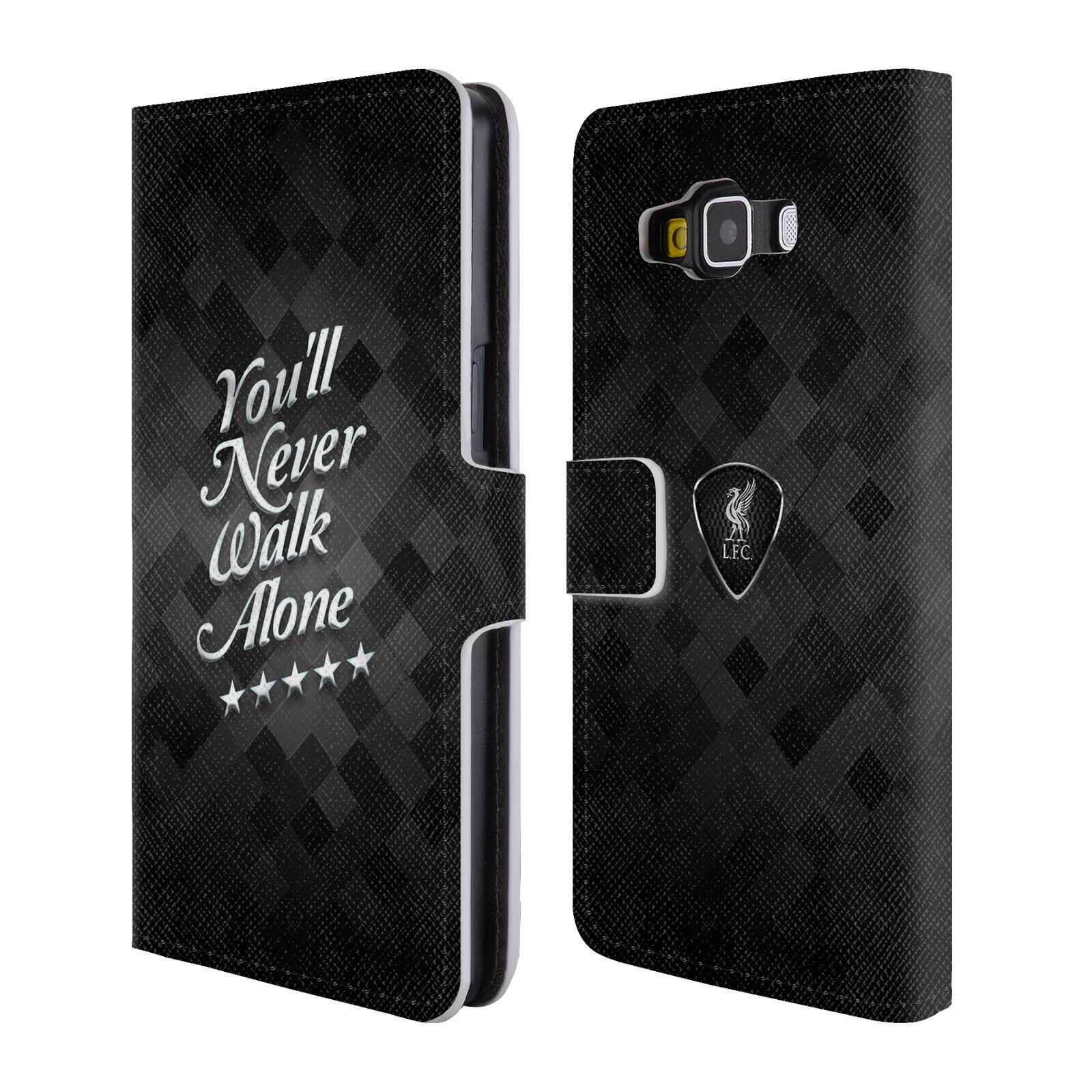 

LIVERPOOL FC LFC LIVER BIRD YNWA PU LEATHER BOOK CASE FOR SAMSUNG PHONES 2