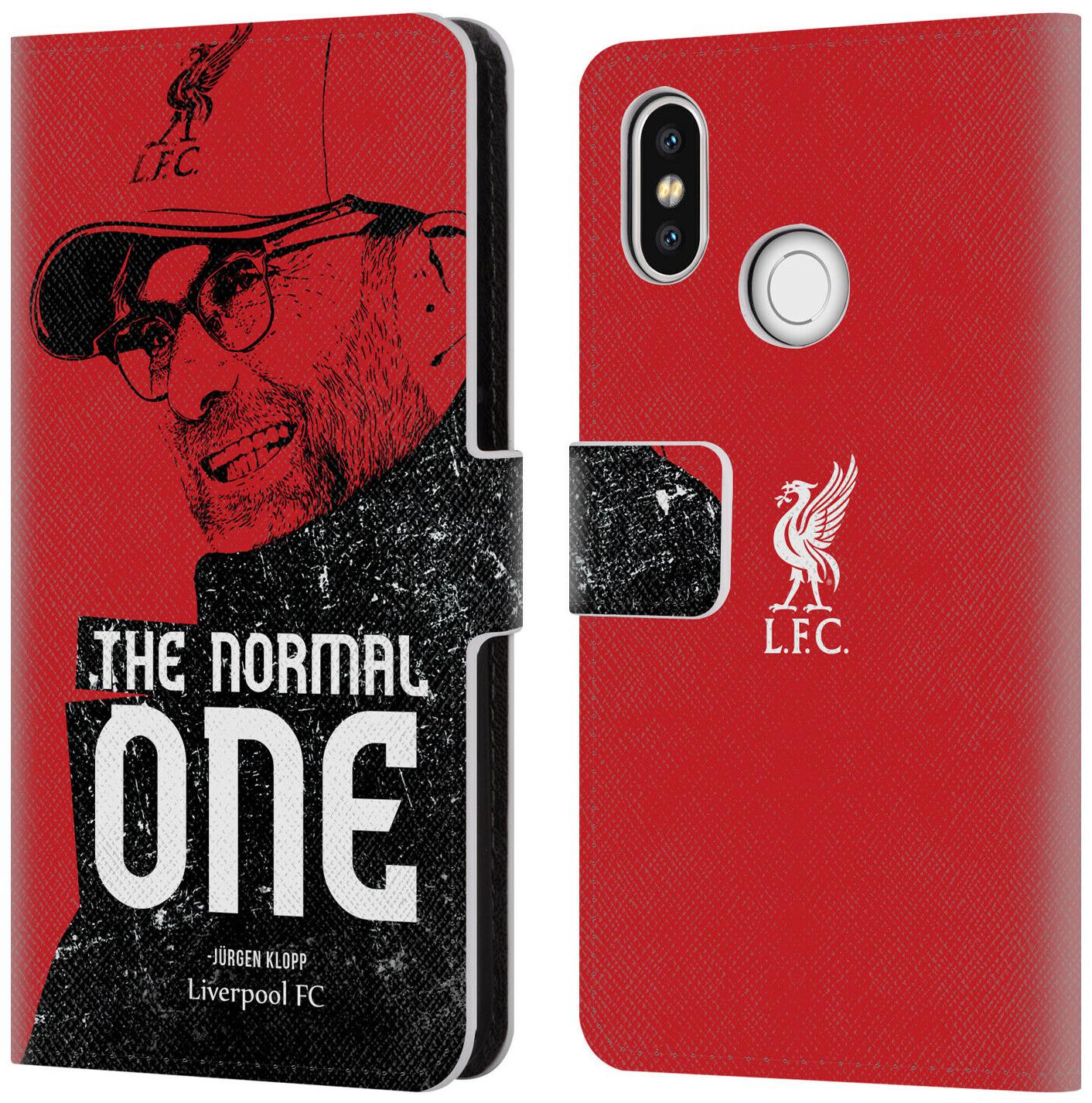 

LIVERPOOL FC LFC JURGEN KLOPP PU LEATHER BOOK WALLET CASE FOR XIAOMI PHONES
