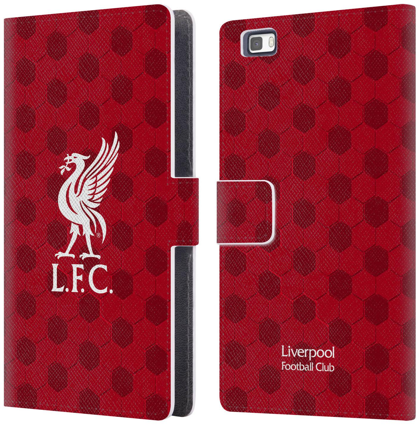 

LIVERPOOL FC LFC CREST LIVERBIRD 2 PU LEATHER BOOK CASE FOR HUAWEI PHONES 2