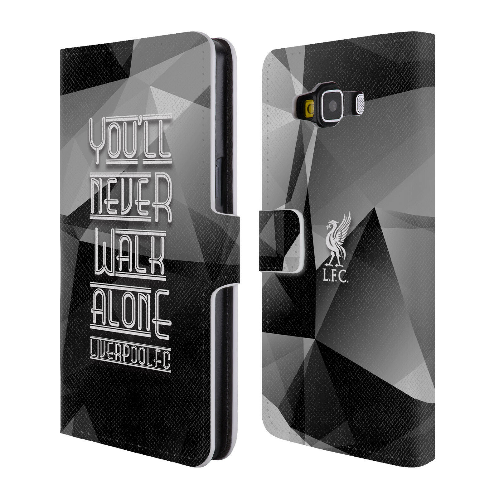

LIVERPOOL FC LFC LIVER BIRD YNWA PU LEATHER BOOK CASE FOR SAMSUNG PHONES 2