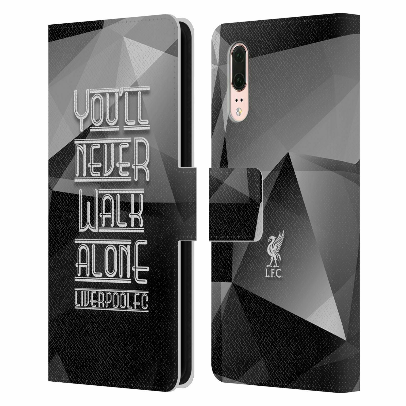 

LIVERPOOL FC LFC LIVER BIRD YNWA PU LEATHER BOOK WALLET CASE FOR HUAWEI PHONES