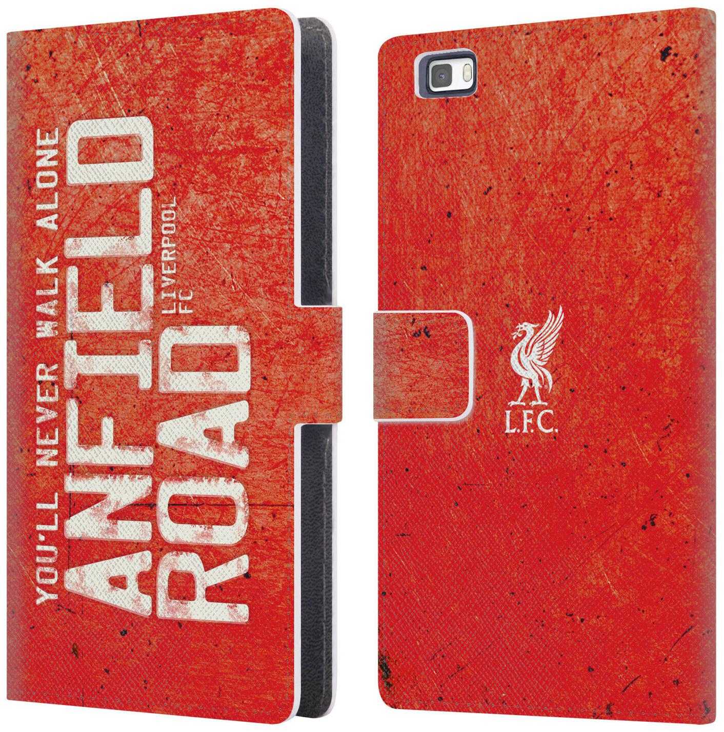 

LIVERPOOL FC LFC LIVER BIRD YNWA PU LEATHER BOOK WALLET CASE FOR HUAWEI PHONES 2