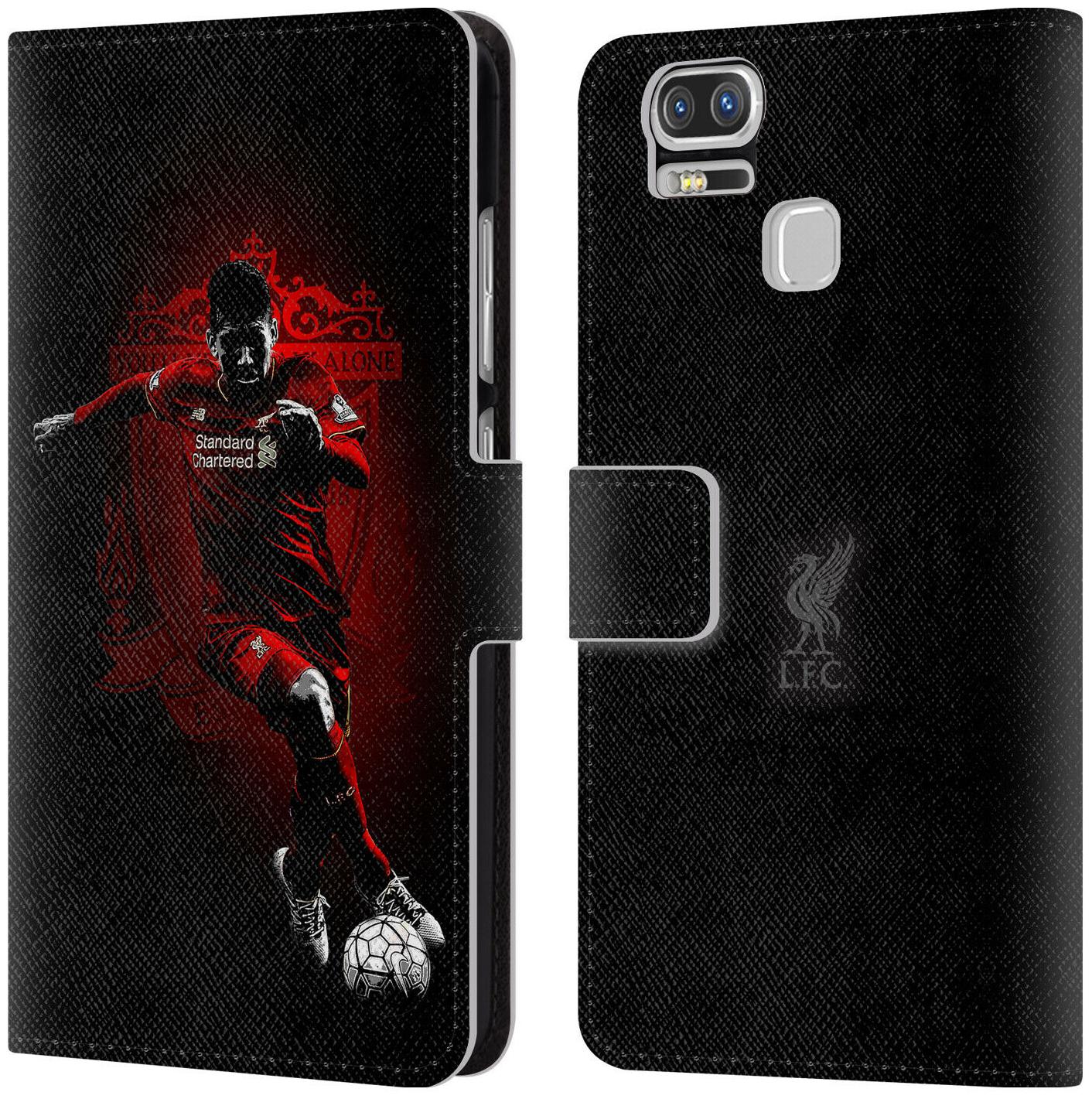 

LIVERPOOL FC LFC RED PRIDE PU LEATHER BOOK WALLET CASE FOR ASUS ZENFONE PHONES