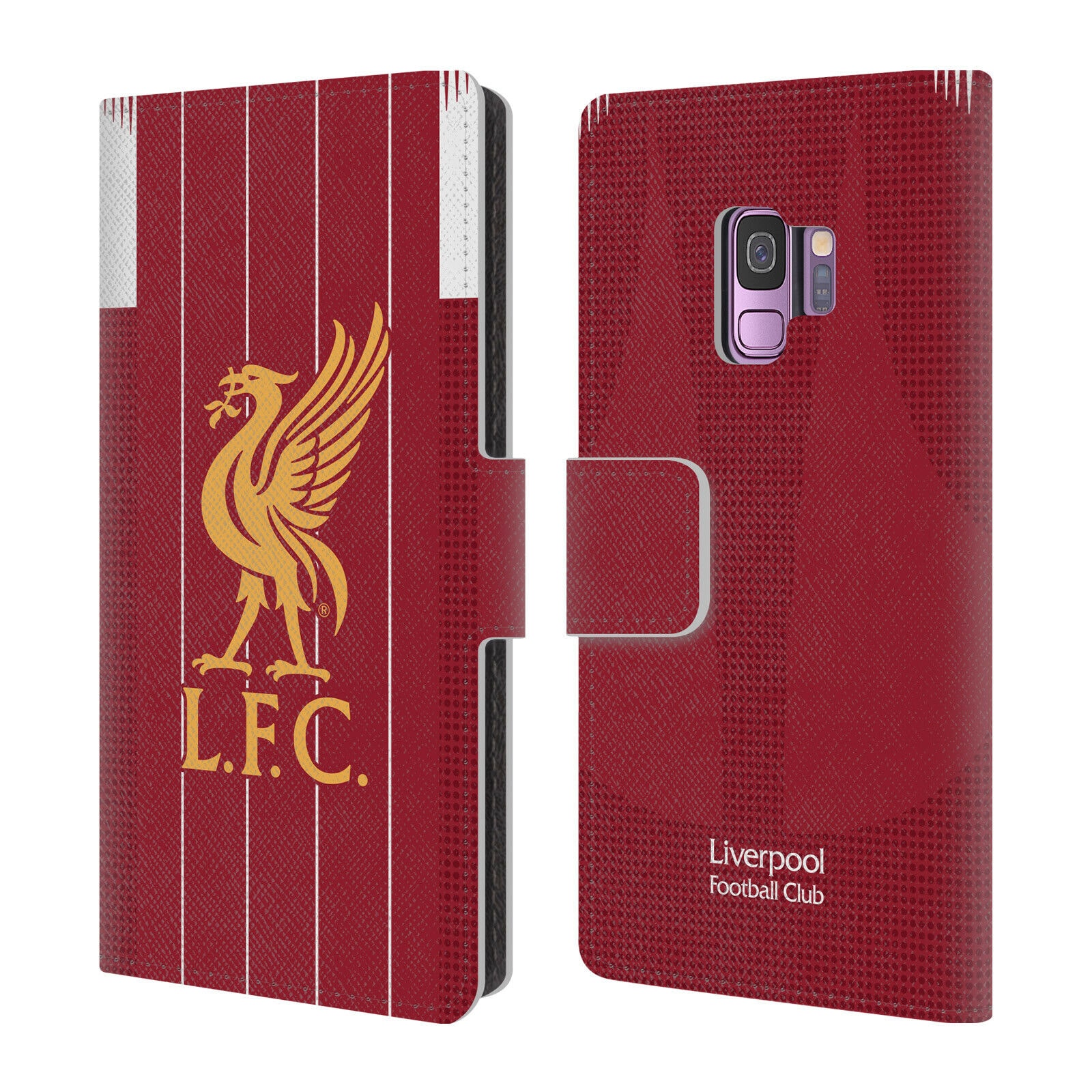 

LIVERPOOL FC LFC 2019 20 KIT PU LEATHER BOOK WALLET CASE FOR SAMSUNG PHONES 1