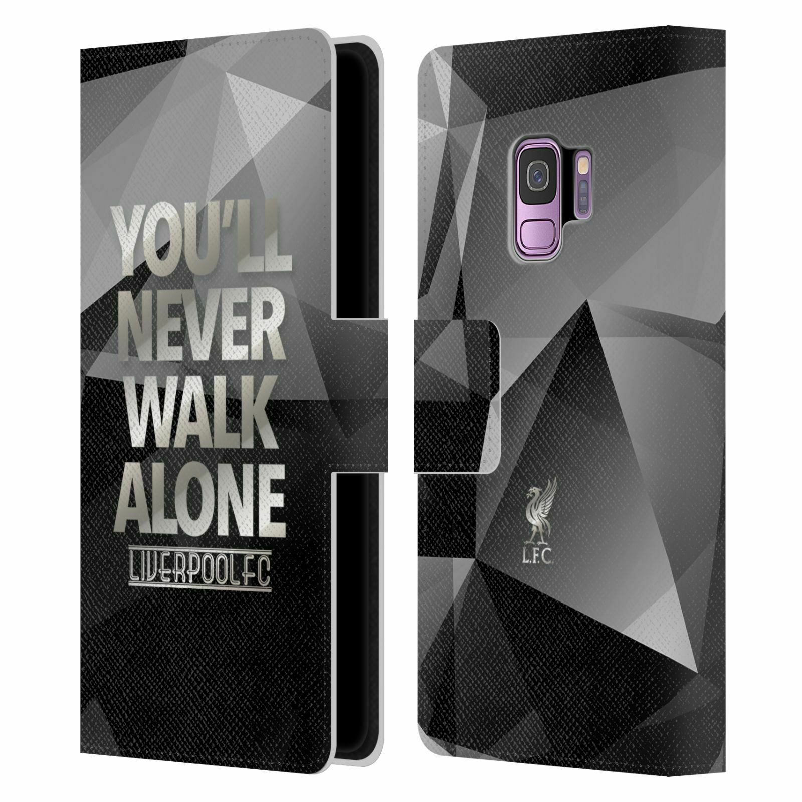 

LIVERPOOL FC LFC LIVER BIRD YNWA PU LEATHER BOOK CASE FOR SAMSUNG PHONES 1
