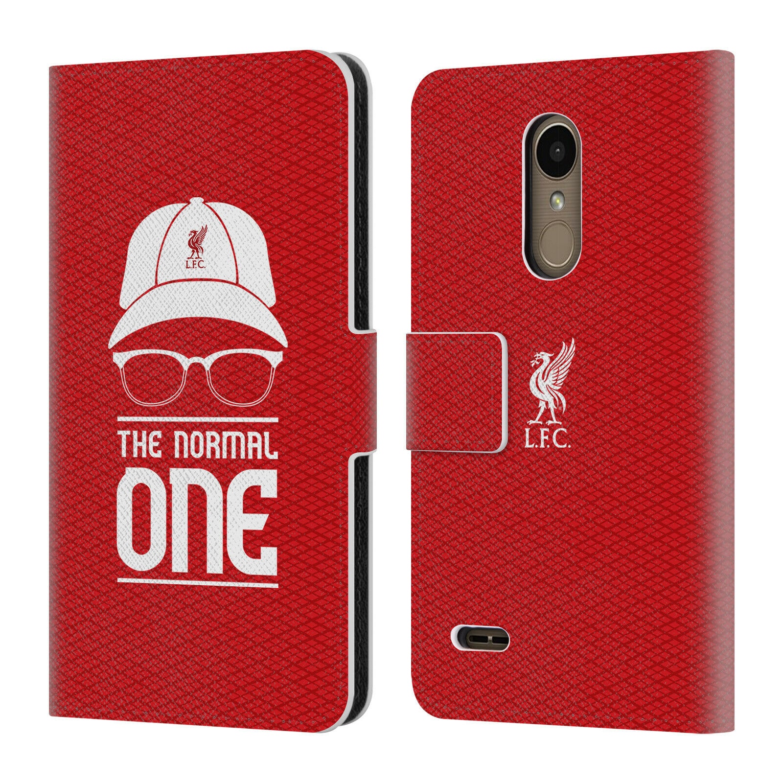 

LIVERPOOL FC LFC KLOPP ICONS PU LEATHER BOOK WALLET CASE COVER FOR LG PHONES 1