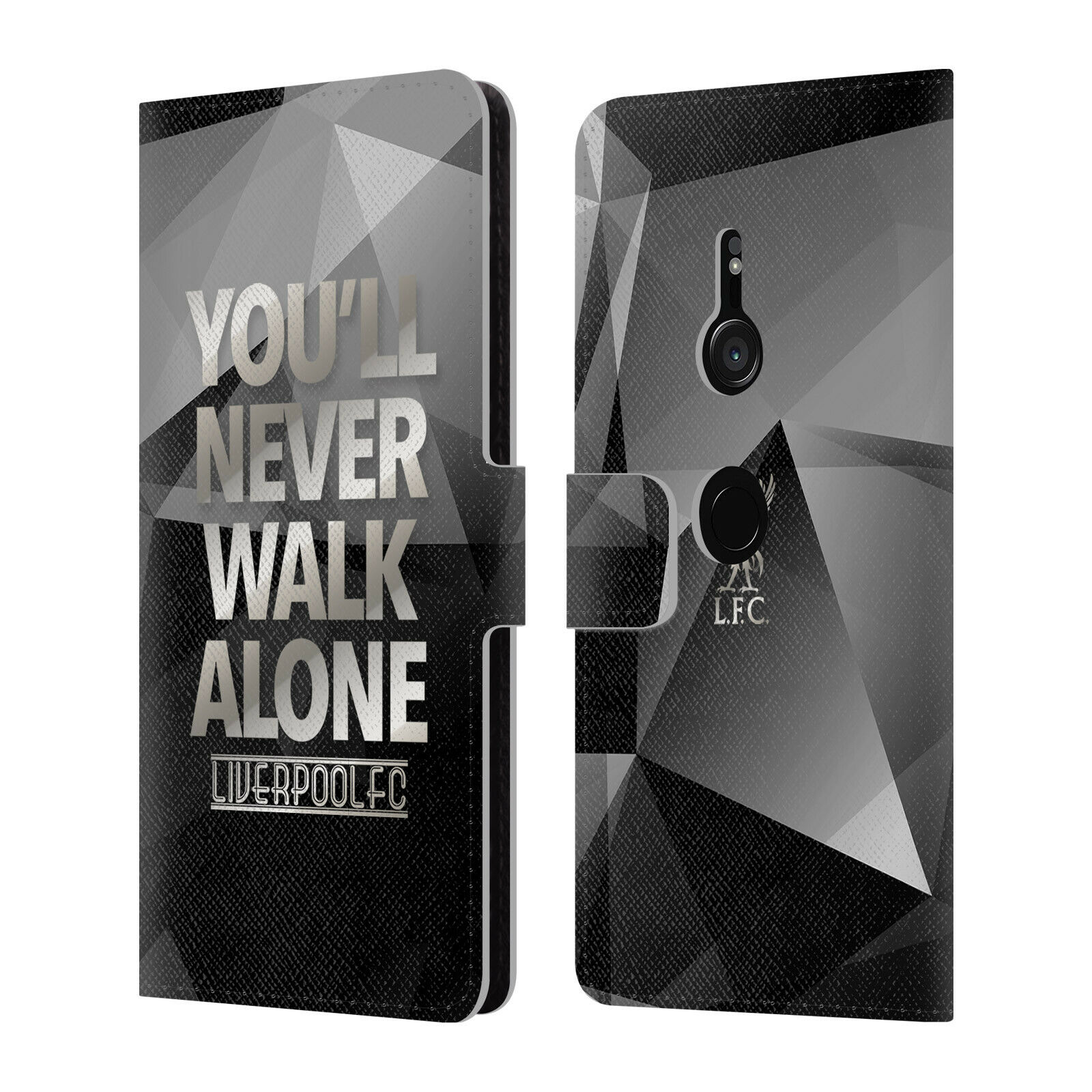 

LIVERPOOL FC LFC LIVER BIRD YNWA PU LEATHER BOOK WALLET CASE FOR SONY PHONES 1