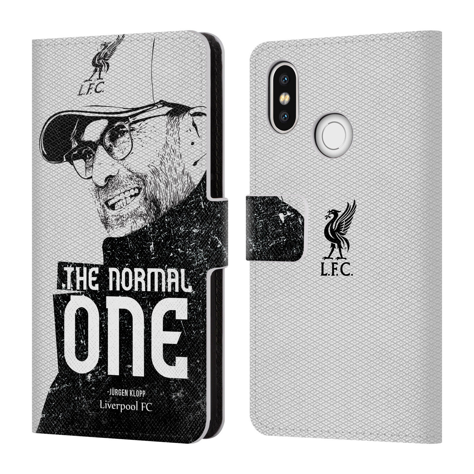 

LIVERPOOL FC LFC JURGEN KLOPP PU LEATHER BOOK WALLET CASE FOR XIAOMI PHONES