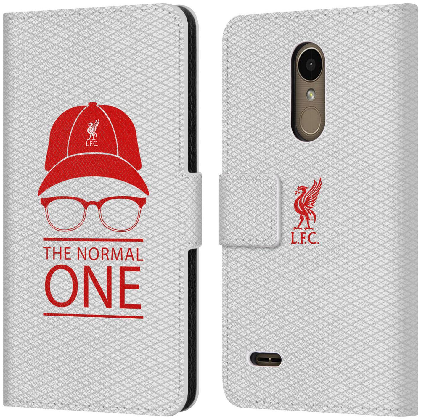 

LIVERPOOL FC LFC KLOPP ICONS PU LEATHER BOOK WALLET CASE COVER FOR LG PHONES 1