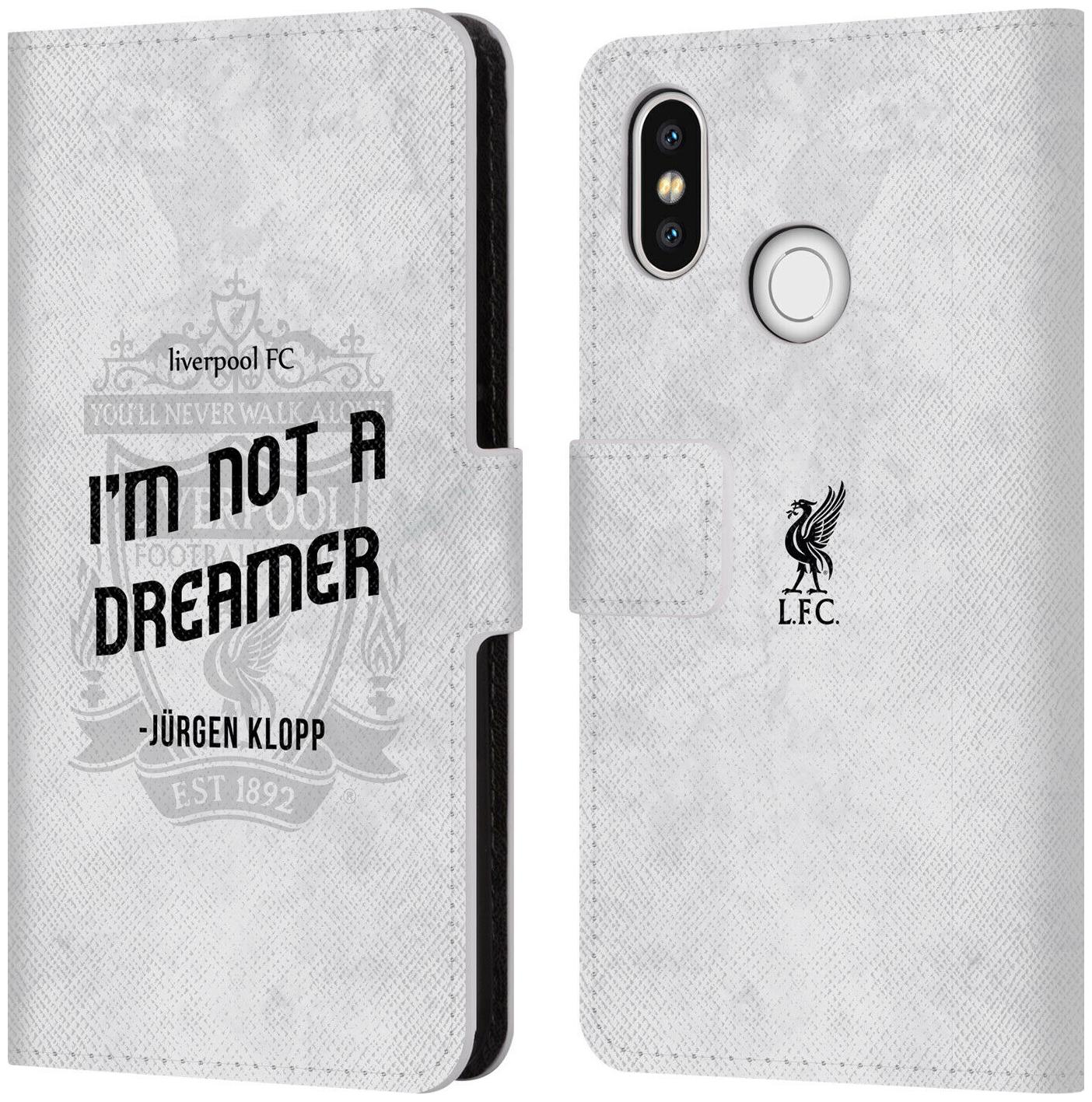 

LIVERPOOL FC LFC KLOPP QUOTES PU LEATHER BOOK WALLET CASE FOR XIAOMI PHONES