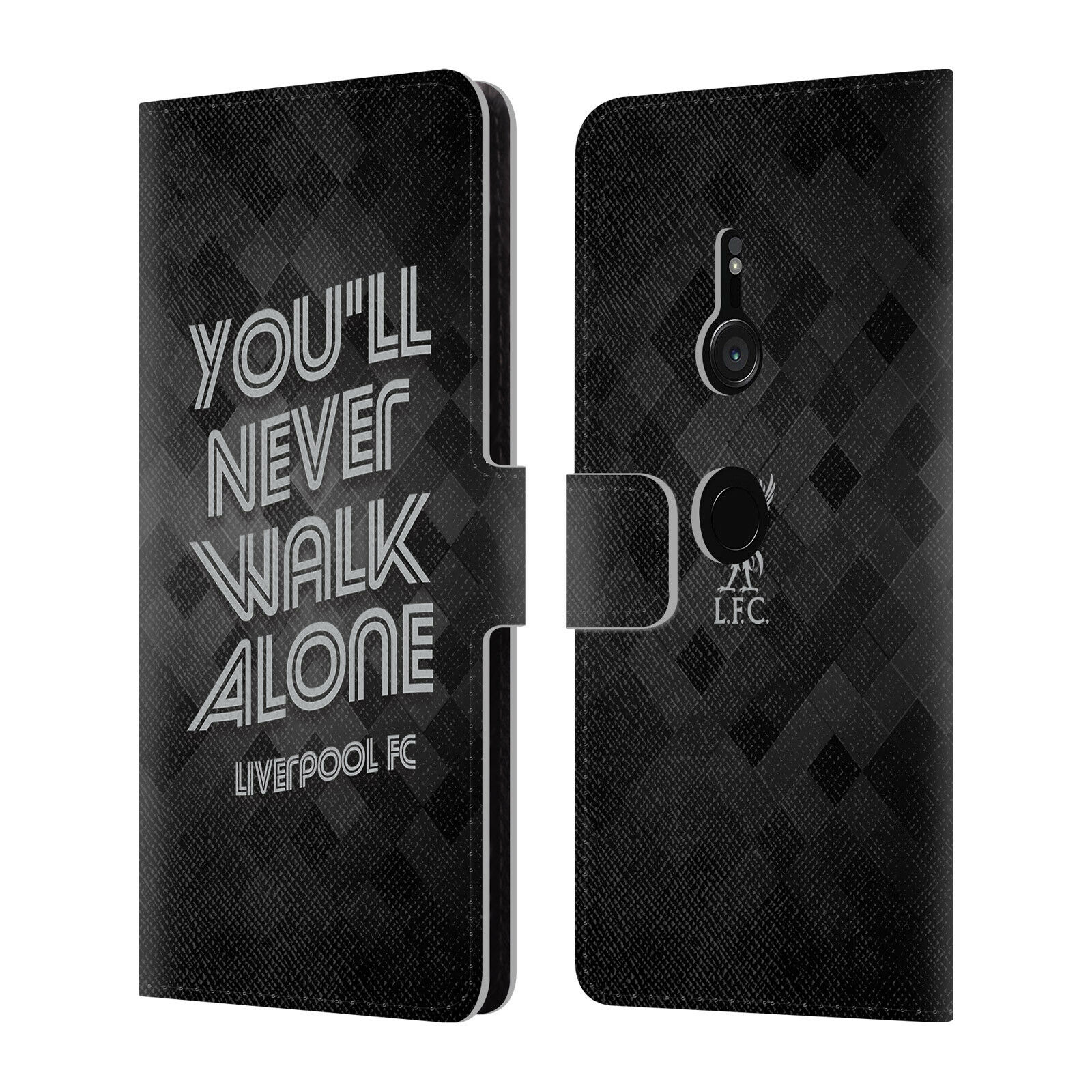 

LIVERPOOL FC LFC LIVER BIRD YNWA PU LEATHER BOOK WALLET CASE FOR SONY PHONES 1