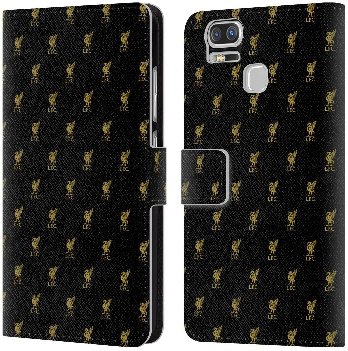 

LIVERPOOL FC CREST LIVER BIRD PATTERNS PU LEATHER BOOK CASE FOR ASUS ZENFONE