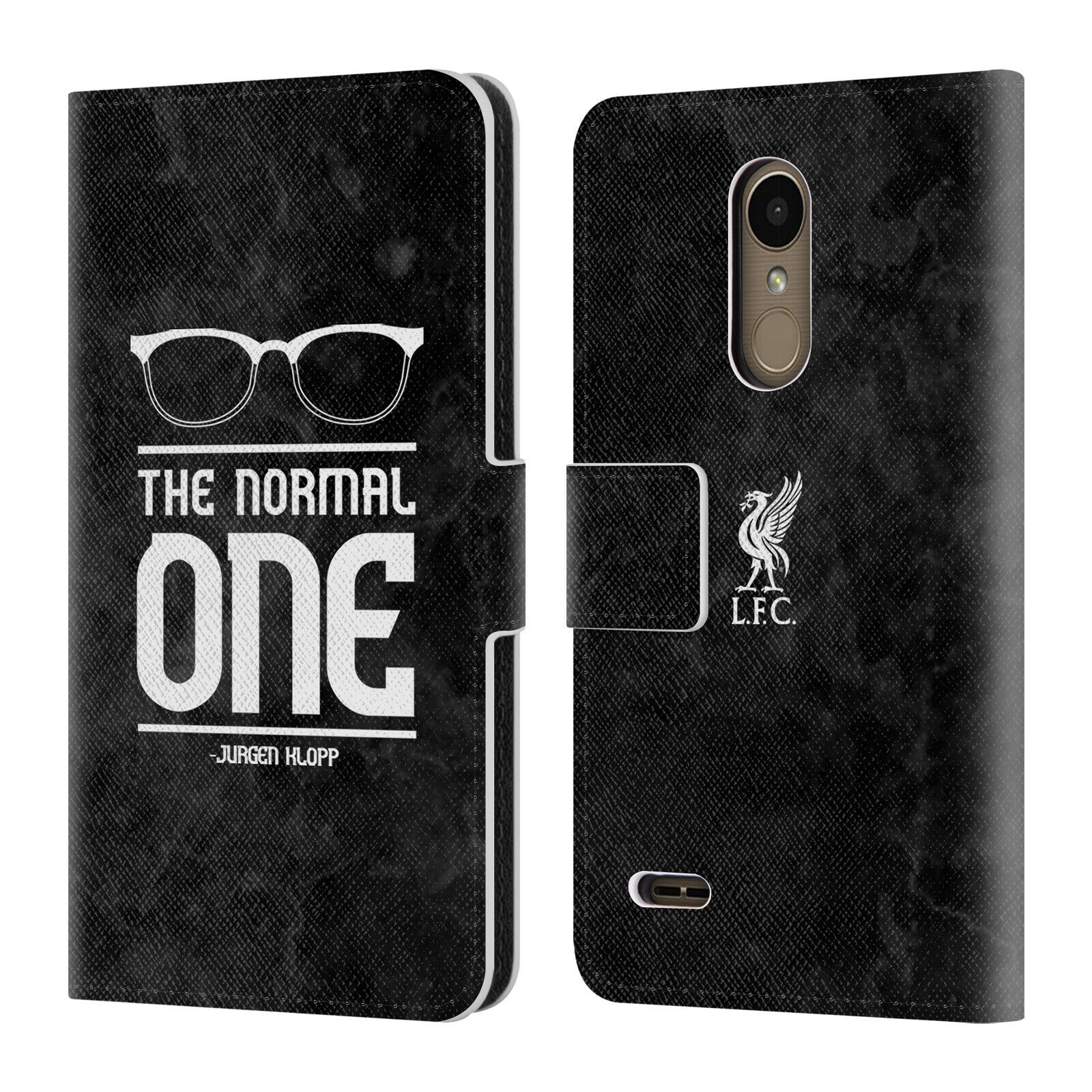 

LIVERPOOL FC LFC KLOPP ICONS PU LEATHER BOOK WALLET CASE COVER FOR LG PHONES 1