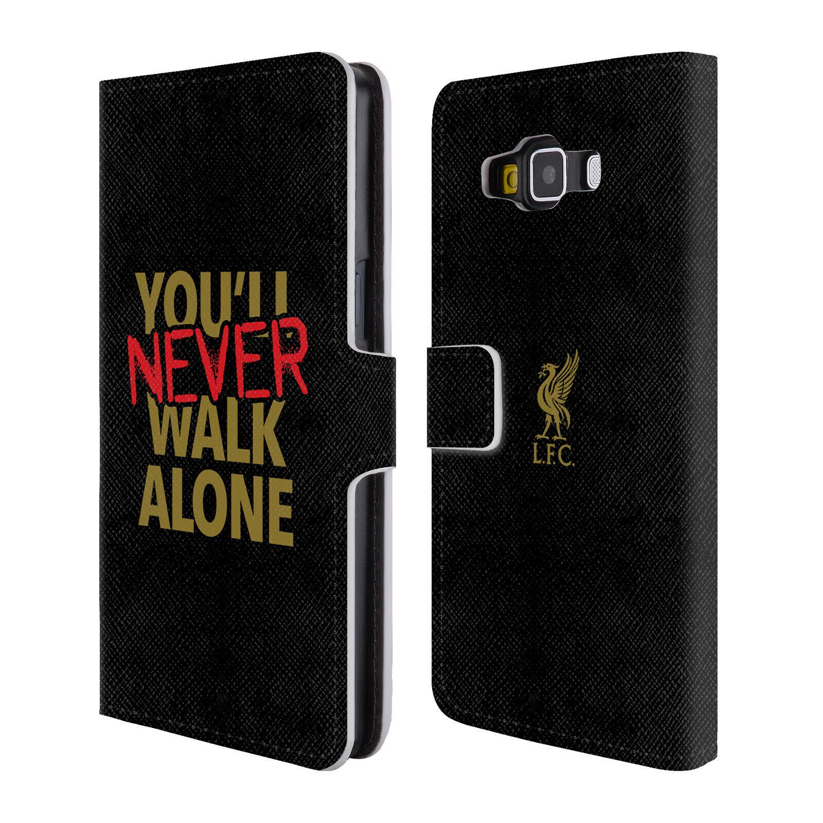 

LIVERPOOL FC LFC LIVER BIRD YNWA PU LEATHER BOOK CASE FOR SAMSUNG PHONES 2