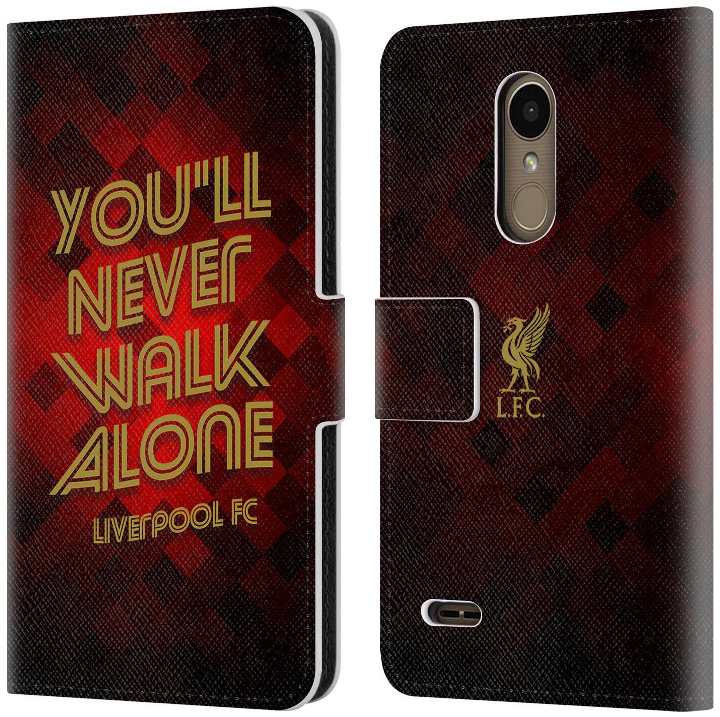 

LIVERPOOL FC LFC LIVER BIRD YNWA PU LEATHER BOOK WALLET CASE FOR LG PHONES 1