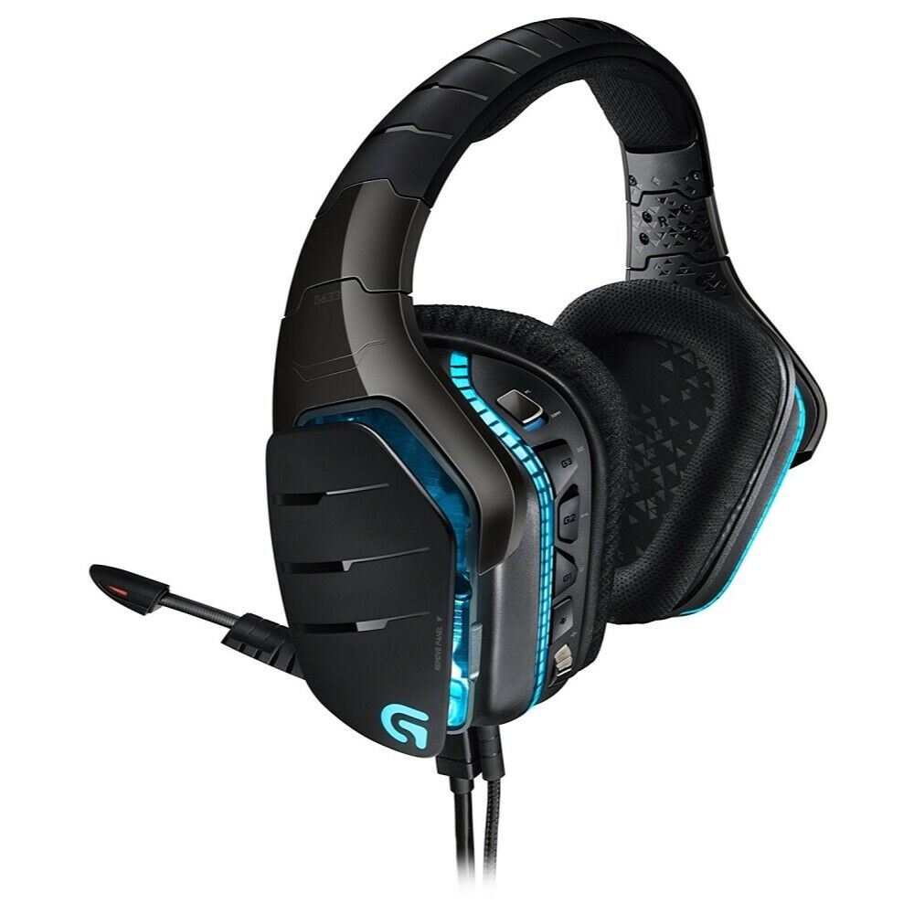 

Logitech G633 Artemis Spectrum Headset RGB 7 1 Dolby DTS HeadphoneX Surround