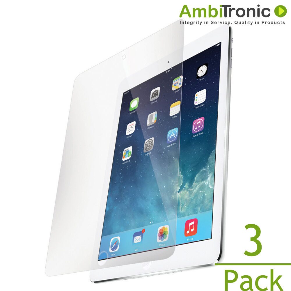 

Lot PET Crystal Clear LCD Screen Protector Film For Apple iPad 2 3 4 Mini 4 Air