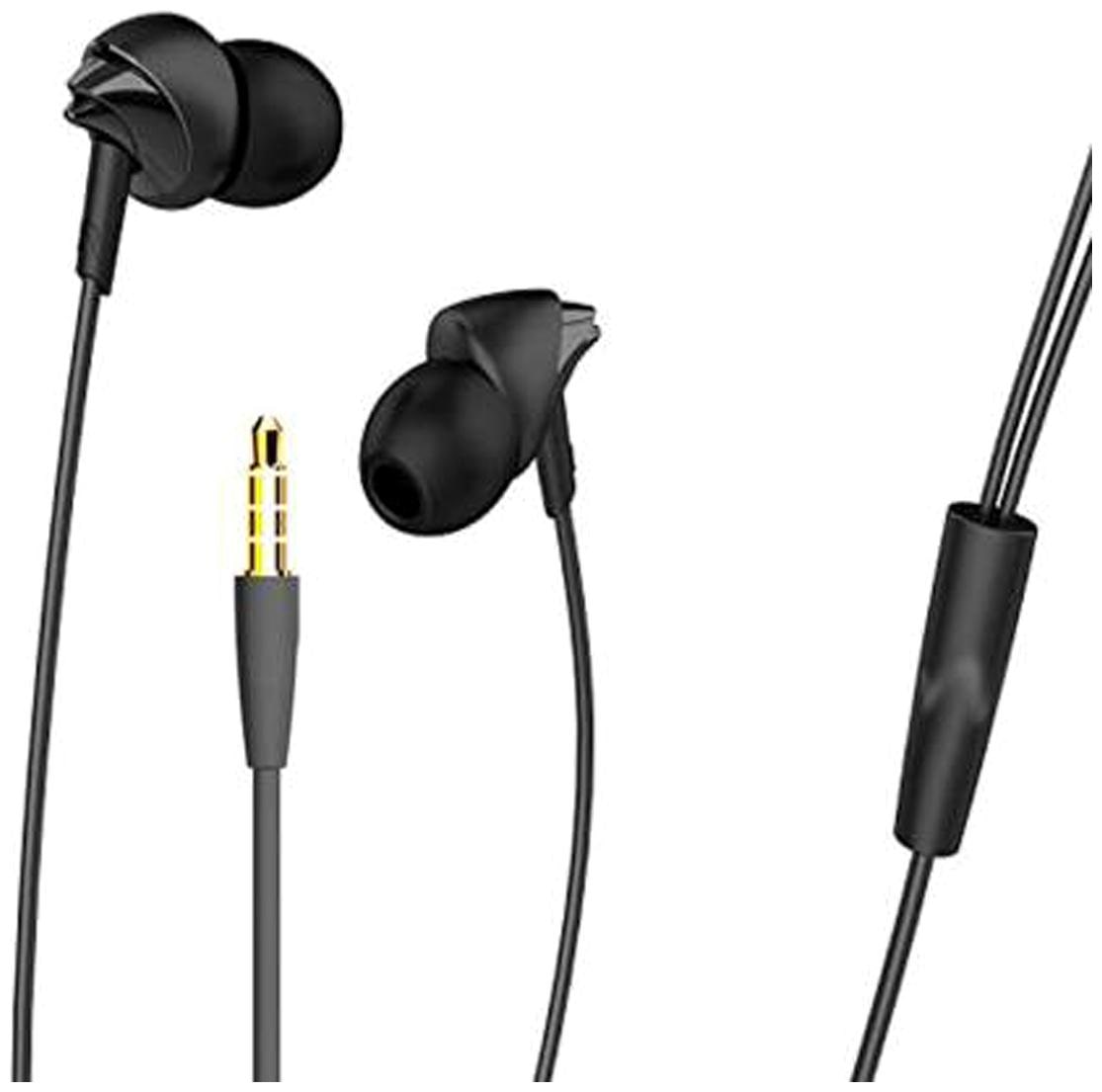 

LUCANT 3 5 mm Supported boAt Earphone In-Ear Wired Headphone ( Black )