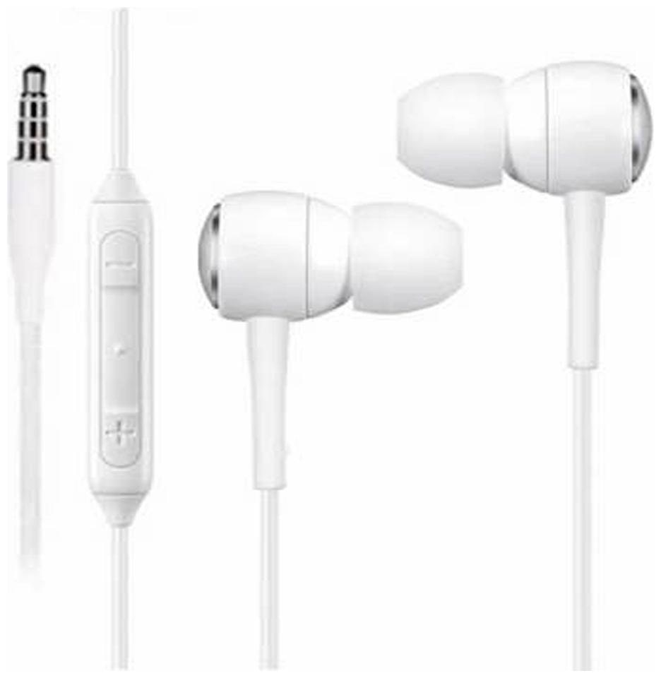 

Altronics 3 5 mm Supported IG935 Earphone In-Ear Wired Headphone ( White )