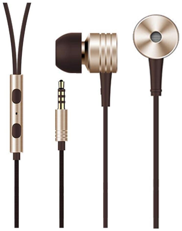 

LUCANT Metal Piston Earphone In-Ear Wired Headphone ( Gold )