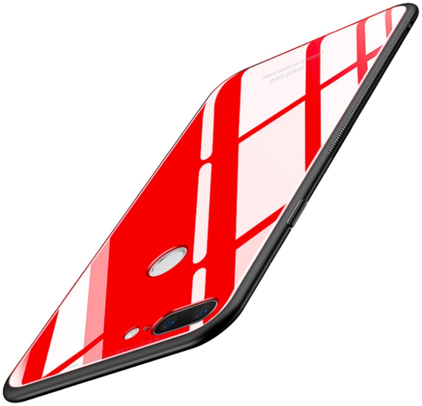 

Gohaps Rubber Back Cover For Apple iPhone 6 Plus ( Red )