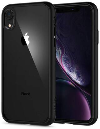 Buy Magnif Rubber Back Cover For Apple Iphone Xr Black Online