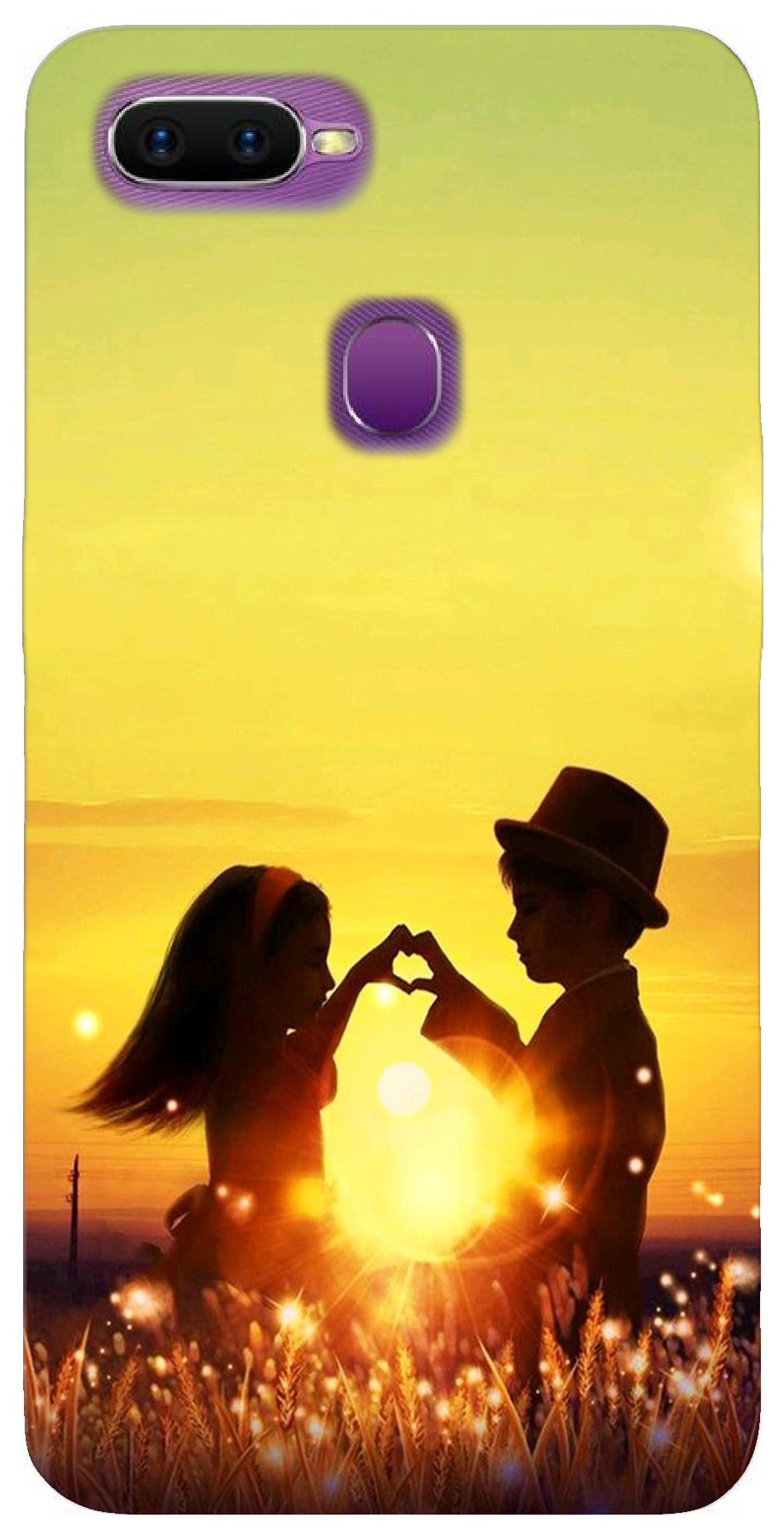 

SVISINDIA Silicone Back Cover For OPPO F9 ( Multi )