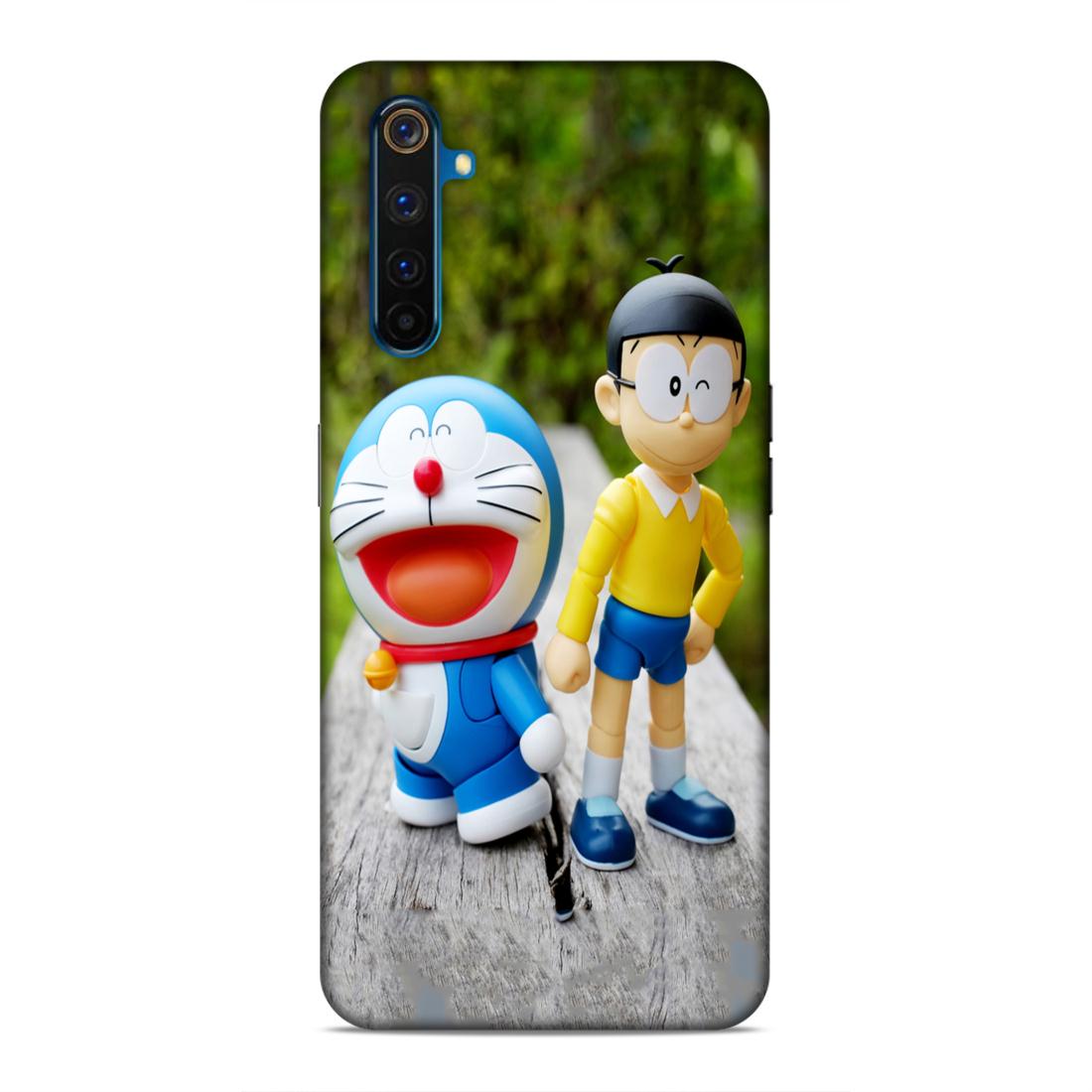 

Makemycollection Doremon Cartoons 3D Printed Back Cover for Realme 6