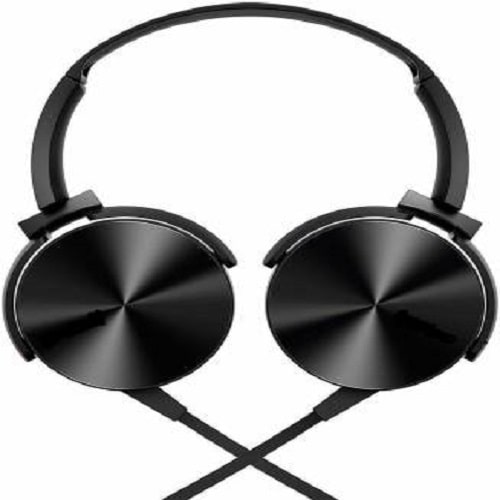 

MAKKNOW On-Ear Wired Headphone ( Black )