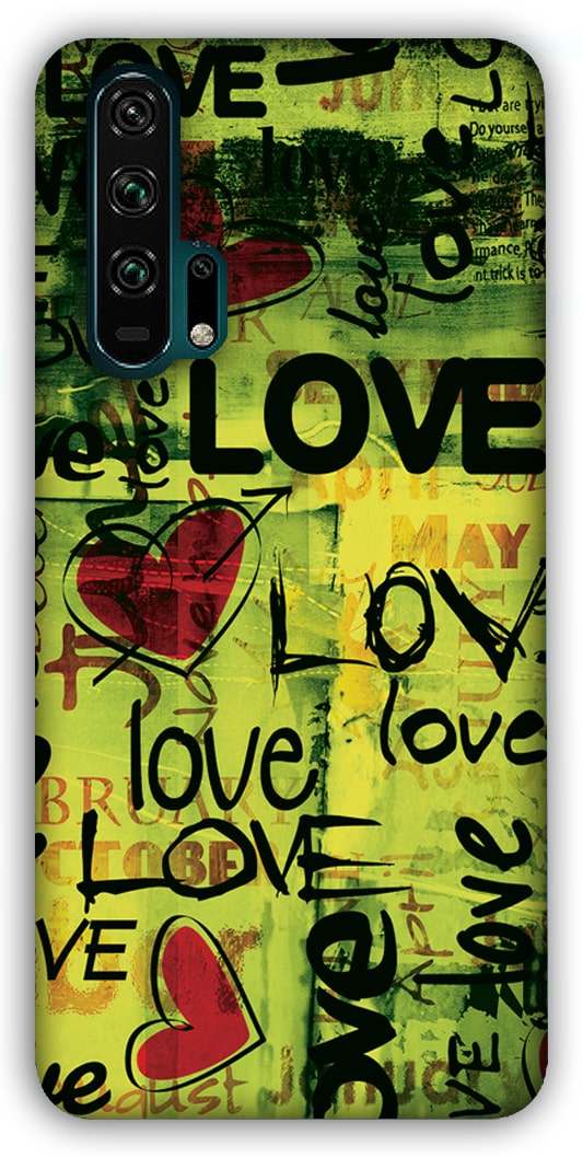 

Manharry Designer Back Cover For Honor 20 Pro Multi Color