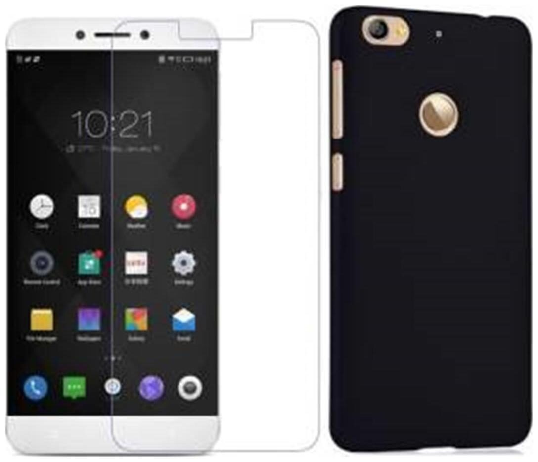 

Mascot Max Back Cover and Screen Guard For Letv Le 1S (Black)