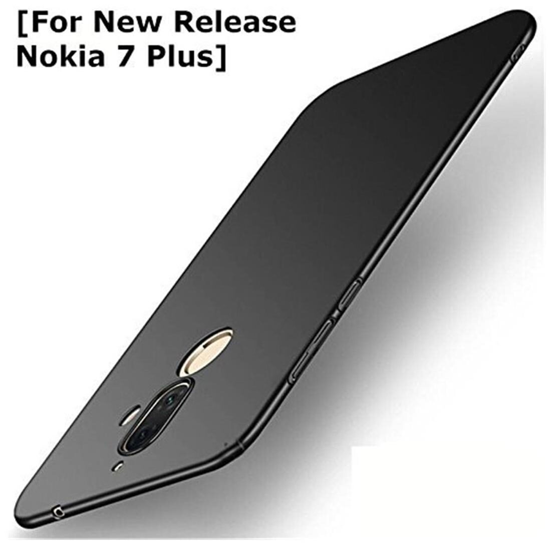 

Mascot max back cover black for Nokia 7plus