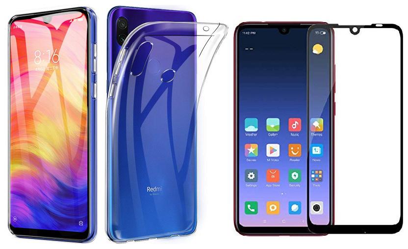 

Mascot Max Back Cover and Screen Guard For Redmi note7 7pro (Transparent)
