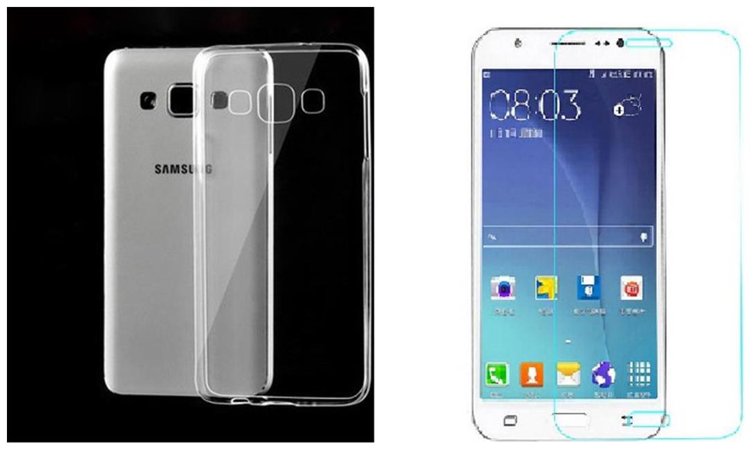 

Mascot max Back Cover and Screen Guard For Samsung Galaxy J7