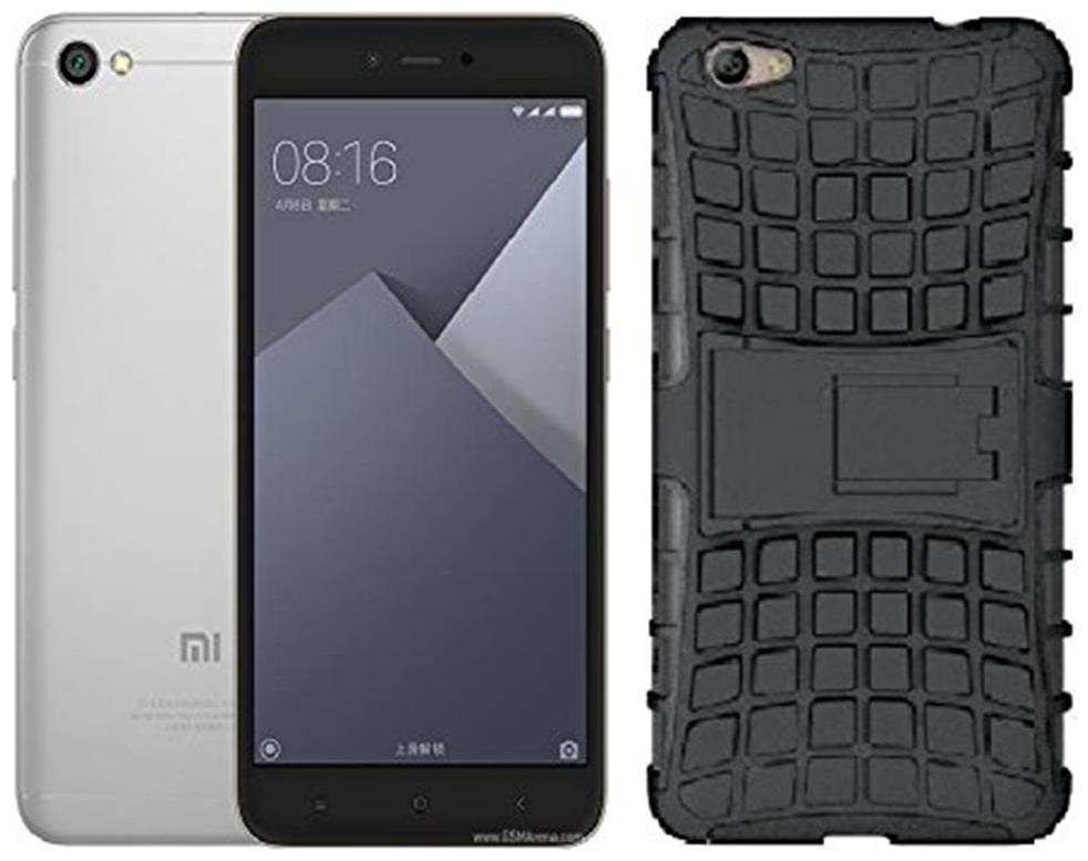 

Mascot max back cover Defender case black with tempered glass for Xiaomi 5A