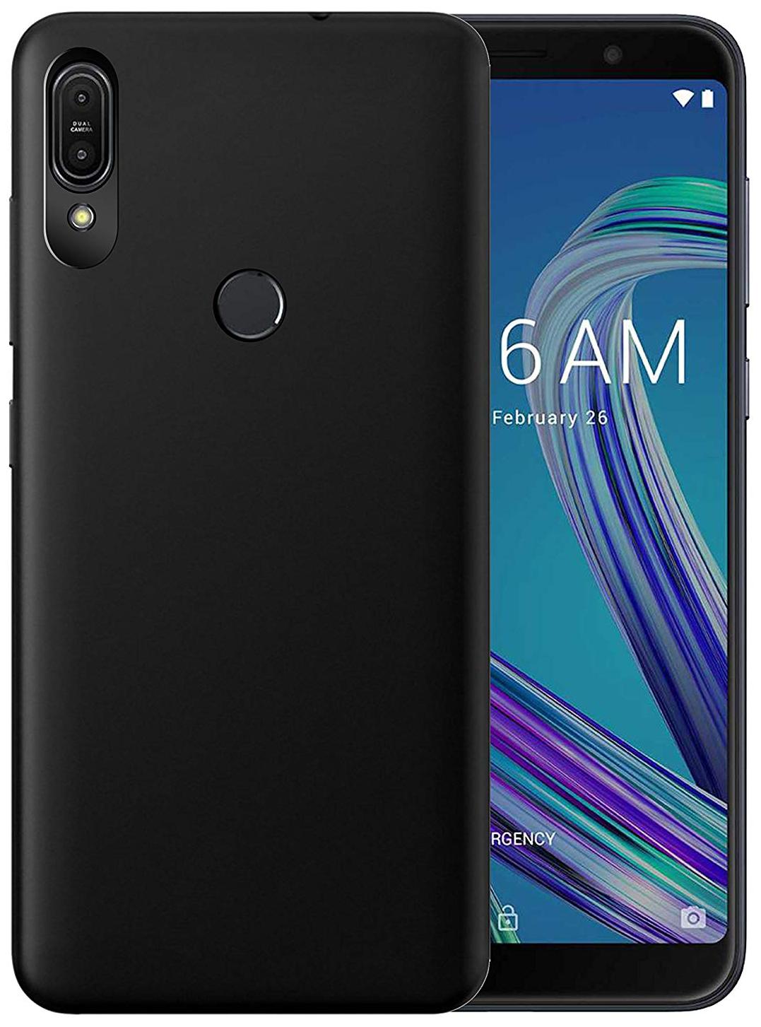 

Mascot max back case back cover black for Asus Zenfone Max pro M1