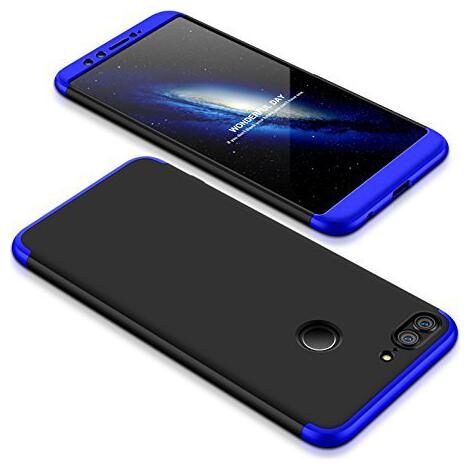 

Mascot max back cover 360 Degree black and blue full body cover for Honor 9lite