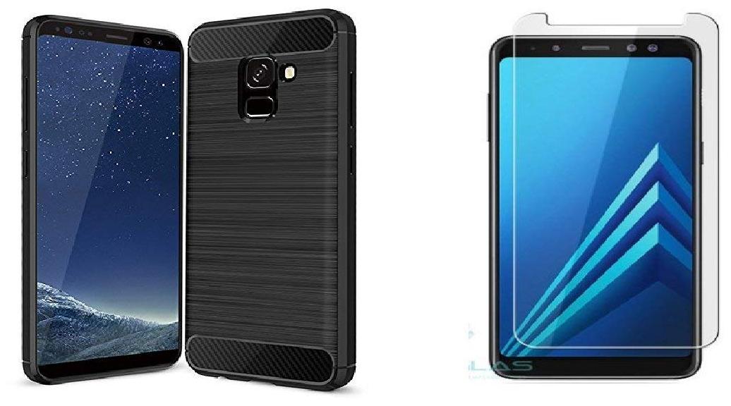 

Mascot max (combo pack of 2 ) Hybrid case black with tempered glass 0 33m 2 5D Curved glass for Samsung Galaxy On6