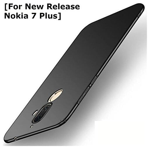 

Mascot Max back cover black for Nokia 7Plus