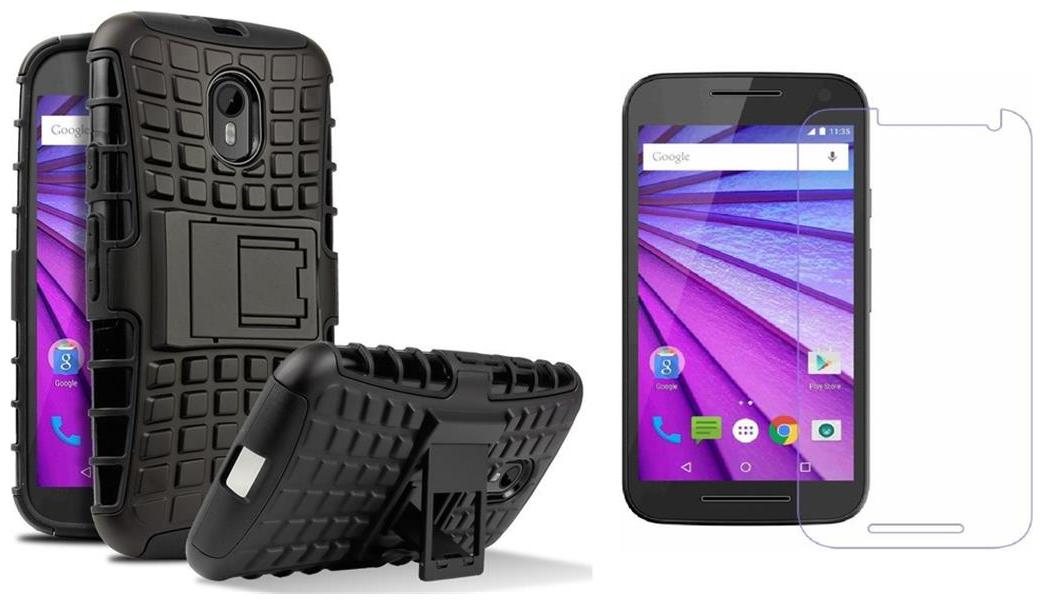 

Mascot max Defender Shock proof case black for Motorol Moto G Turbo
