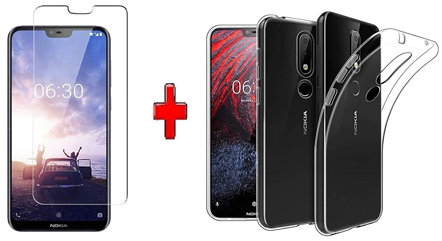 

Mascot max Nokia 6 1Plus Back Cover Transparent