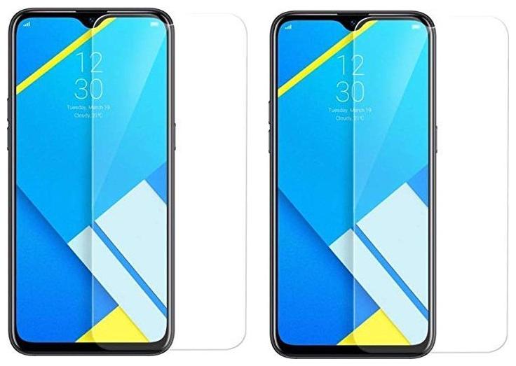 

Mascot Max Tempered glass 0 33mm 2 5D glass pack of 2 for Realme C2