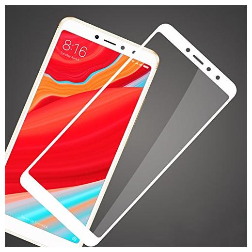 

Mascot max tempered glass 2 5D Curved glass 9H glass white for Xiaomi redmi Y2 (redmi S2)