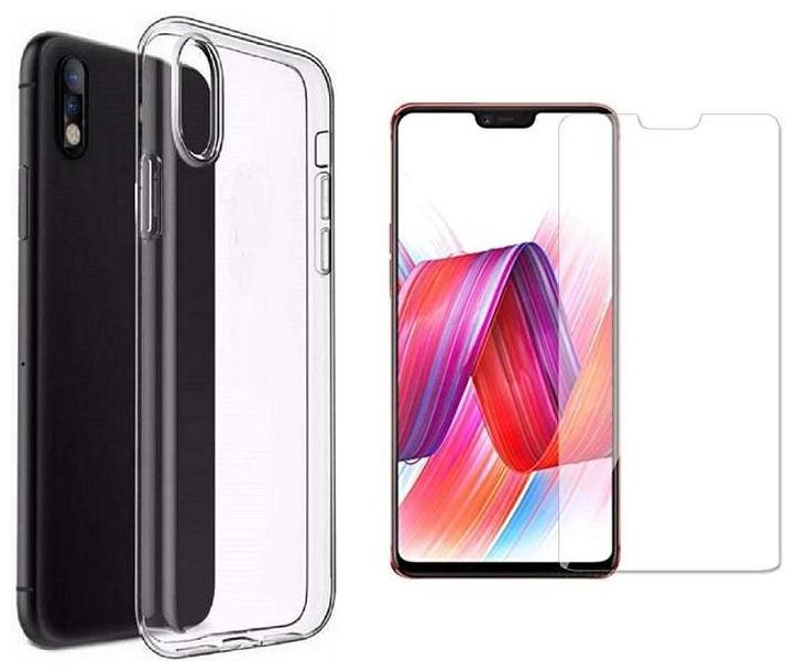

Mascot Max Tempered Glass 2 5D Curved Glass With Transparent Back Cover For Vivo X21