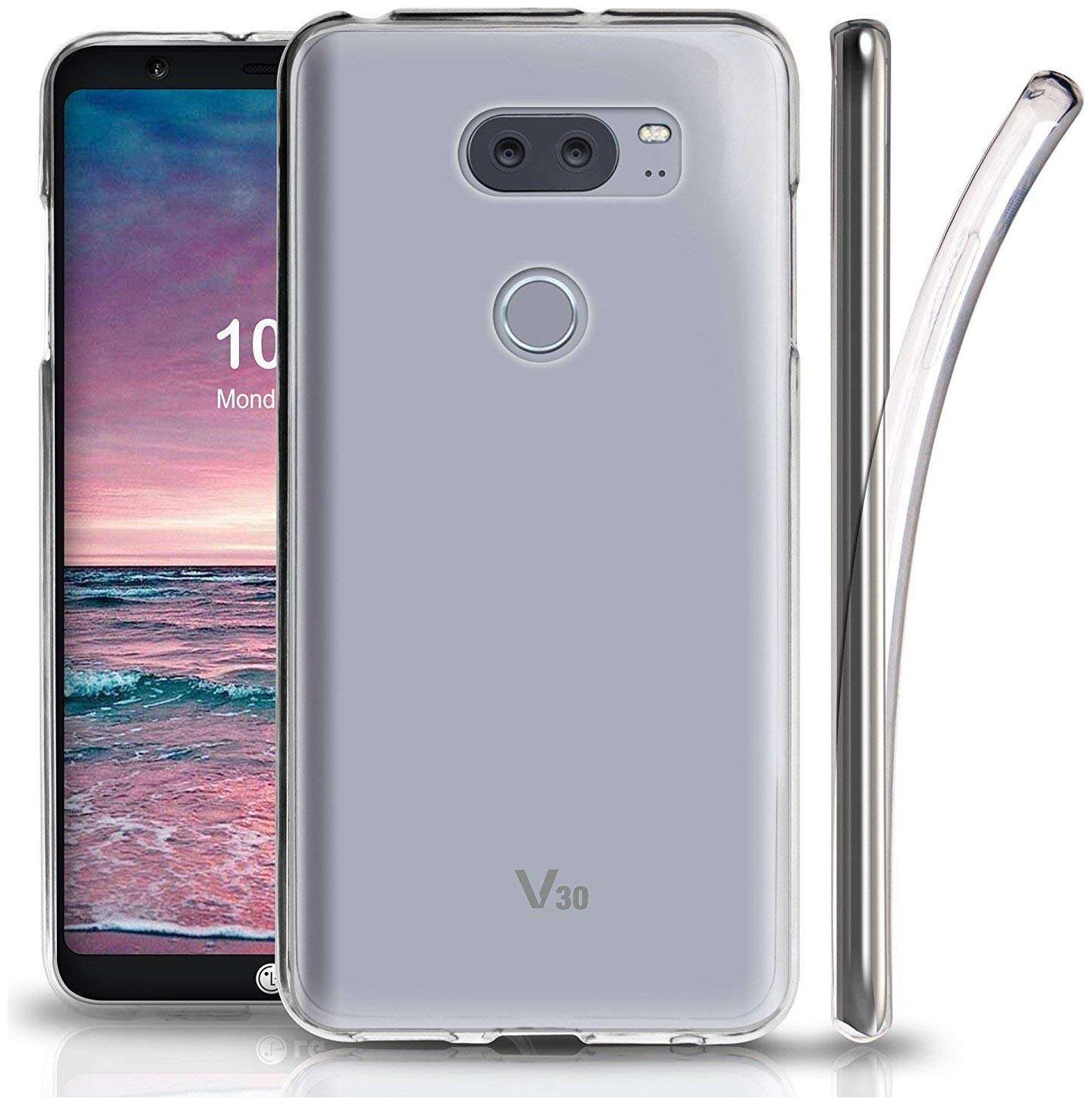 

Mascot msx Transparent back cover soft case for LG V30 Plus